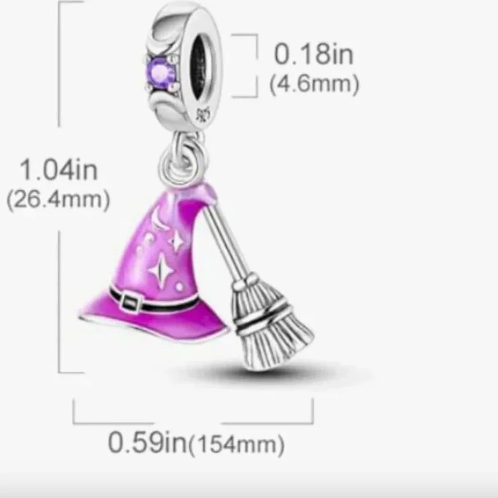 Magical Hat 925S Charm Compatible with Pandora Bracelet